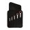 Bosch Professional 1600a02z3d Set De 5 Llaves Mixtas De Carraca 10-19 Mm Con Carraca Sin Dientes 1°