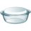 Set De 2 Cocottes Redondas Pyrex De Vidrio Borosilicato, 2,3 L Cada Una, Transparentes. Resistencia A Choque Térmico Hasta 240 °c, -40 °c A +350 °c, Aptas Para Horno, Microondas Y Lavavajillas