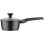 Cacerola Gsw Easy Click 16 Cm De Aluminio Fundido, Tapa De Vidrio Templado Con Borde De Silicona, Mango Extraíble, Antiadherente Vitaflon Granit Efecto Piedra Sin Pfas, Inducción