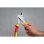Bosch Professional 1600a02ne2 Alicates De Corte Diagonal Aislados Vde 205 Mm Con Mangos Bicolor Tpu, Acero Cromo-vanadio, Hasta 1.000 V (en/iec 60900)