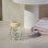 Mam Premium Glass Biberón 170 Ml Con Tetina Skinsoft Flujo Lento, Vidrio Borosilicato, 0-6 Meses, Color Blanco, Sin Bpa/bps, Compatible Mam
