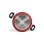 Livoo Mep150r Cazoleta/stockpot 24 Cm De Aluminio Con Revestimiento Antiadherente Libre De Pfoa Y Pfos Y Tapa De Vidrio Compatible Inducción