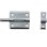Burg Wächter Gr 70 Sb Pestillo De Superficie Galvanizado 70 Mm Para Puertas Y Portones, Acero Galvanizado, 3 Mm, Incluye Tornillos (en Applique), Color Plata