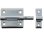 Burg Wächter Gr 70 Sb Pestillo De Superficie Galvanizado 70 Mm Para Puertas Y Portones, Acero Galvanizado, 3 Mm, Incluye Tornillos (en Applique), Color Plata