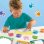 Ses Creative My First Finger Painting Animales – Kit De Pintura De Dedos Lavable Con 8 Tarjetas Y 3 Colores, Incluye Pegatinas
