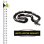 Lucchetto Master Lock 8292EURDPS Catena 2 m x 10 mm Acciaio Cementato 4 Chiavi