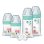 Pack Dodie Newborn Anticólico 2x150 Ml + 2x270 Ml Con Tetina De Doble Válvula Redonda Y 1 Chupete Recién Nacido