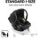 Siège Auto Hauck Drive N Care I-Size 0-13kg 40-87cm Noir Harnais 3 Points