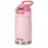 Nuby Reflex Flip-it Botella Térmica De Acero Inoxidable 300 Ml Para Niños +18 Meses, Boquilla De Silicona Antigoteo, Acabado Mate Rosa