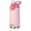 Nuby Reflex Flip-it Botella Térmica De Acero Inoxidable 300 Ml Para Niños +18 Meses, Boquilla De Silicona Antigoteo, Acabado Mate Rosa