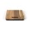 Balanza De Cocina Digital Livoo Dom492 Con Plataforma De Madera De Acacia, 5 Kg Y Precisión 1 G, Función Tare, Pantalla Lcd Y Botones Táctiles, Apagado Automático (incluye 2 Pilas Aaa)