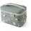 Monbento Frosty 5l Vert Raccoon - Bolsa Térmica Infantil Para Comida, Doble Cremallera, Asa Superior Y Bolsillo Interior Con Cremallera, Compatible Con Fiambrera Monbento