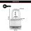 Cadeado Master Lock M115EURTRILF Aço Boro Anticorrosão Pack 3