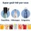 Botella Sodastream Fizz&go Cool De Acero Inoxidable Aislante 930 Ml, Azul, Reutilizable, Apta Lavavajillas, Con Asa Semirrígida Y Compatibilidad Quick Connect