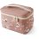 Monbento Frosty 5l Bolsa Térmica Infantil Cannelle Fox, Asa Superior, Doble Cremallera, Bolsillo Interior Con Cremallera Y Ventana De Personalización