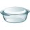 Pyrex Cacerola Redonda De Vidrio Borosilicato 1,3 L Con Tapa, Asas Ergonómicas Fijas, Apta Horno Microondas Congelador Lavavajillas, -40°c A +350°c, 21x18x8,5 Cm
