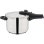 Olla A Presión Gsw Rapid 6 L, 22 Cm, Acero Inoxidable 18/10, Compatible Con Inducción, Base Thermoboden, Cierre Clipso, Incluye Cesta Vapor Y Soporte