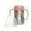 Taza De Aprendizaje Thermobaby De Acero Inoxidable 180 Ml Con Asas Desmontables Ergonómicas, Boquilla De Silicona Blanda, Tapa Protectora Y Tapa Roscada