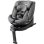 Babyauto Magna Plus Silla De Coche Convertible I-size Isofix 360° Gris Piedra, Pata De Apoyo Integrada, Arnés De 5 Puntos Y Reclinado Multiposición (0–12 Años)