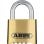 Candado Abus Nautilus 180IB/50 Combinazione 4 Cifre Ottone Inox