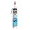 Rubson Silicona Sanitaria Antimoho Blanca 200 Ml, Cartucho Para Juntas Baño Y Cocina, Elástica Y Resistente Al Agua, Fácil Aplicación Sin Pistola, Compatible Con Múltiples Materiales