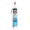 Rubson Silicona Sanitaria Antimoho Blanca 200 Ml, Cartucho Para Juntas Baño Y Cocina, Elástica Y Resistente Al Agua, Fácil Aplicación Sin Pistola, Compatible Con Múltiples Materiales