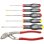 Facom At5.170pb Set De 6 Destornilladores Y Alicates Multiagarre Ajustables 170pg, 3 Planos Y 2 Phillips, Con Capacidad De Mordaza 46 Mm