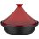 Tajín De Hierro Fundido Gsw 30x22 Cm Con Tapa De Cerámica Esmaltada, Compatible Con Inducción, Apto Para Horno Hasta 240 °c, Interior Con Picos, Rojo, Capacidad 2 L, 2 Piezas