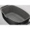 Gsw Gourmet Granit Cocotte Inducción 6 L Negro, Aluminio Fundido Con Antiadherente Multicapa Vitaflon Quarzit Sin Pfas Y Tapa Aroma Con Rejilla, Apta Para Horno Hasta 240 °c