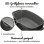 Gsw Gourmet Granit Cocotte Inducción 6 L Negro, Aluminio Fundido Con Antiadherente Multicapa Vitaflon Quarzit Sin Pfas Y Tapa Aroma Con Rejilla, Apta Para Horno Hasta 240 °c