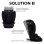 Cybex Solution B I-fix Booster Con Isofix Para Grupo 2/3, 3-12 Años 100-150 Cm, Protección L.s.p. Contra Impactos Laterales, Reposacabezas 12 Posiciones Y Funda Lavable