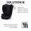 Cybex Solution B I-fix Booster Con Isofix Para Grupo 2/3, 3-12 Años 100-150 Cm, Protección L.s.p. Contra Impactos Laterales, Reposacabezas 12 Posiciones Y Funda Lavable