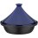 Gsw Tajine De Hierro Fundido 30 X 22 Cm Con Tapa De Cerámica, 2 L, Apta Para Inducción Y Horno Hasta 240 °c, Compatible Lavavajillas, Acabado Azul