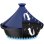 Gsw Tajine De Hierro Fundido 30 X 22 Cm Con Tapa De Cerámica, 2 L, Apta Para Inducción Y Horno Hasta 240 °c, Compatible Lavavajillas, Acabado Azul
