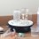 Beaba Stéril Express Evolutif 2 En 1 Esterilizador Eléctrico De Vapor, Ciclo 6 Min, Azul Noche, 150 Ml, 2 Modos Maxi Y Mini, Incluye Dosificador Y Pinzas
