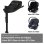 Cybex Base One Isofix Para Aton B2 I-size Y Aton S2 I-size - Base Isofix Ultracompacta, Indicadores Rojo/verde Y Pata De Apoyo Regulable - Negro