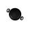Livoo Mep151r Cazo/stockpot De Aluminio 28 Cm Con Tapa De Vidrio Templado, Antiadherente Sin Pfoa/pfos, Asas Soft-touch, Base Acero Inox Inducción, Rojo