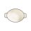 Livoo Mep129g Cacerola Ovalada De Hierro Fundido Esmaltado Beige 4,5 L, 29 X 22 Cm (interior), Apta Para Inducción Y Horno, Tapa Con Picots Autocalientes
