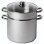 Baumalu Couscoussier De Acero Inoxidable 20 Cm, 5,8 L, Compatible Con Inducción, Tapa De Vidrio Templado, Inserto Para Vapor Apilable, Apto Lavavajillas