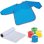 Ses Creative My First Kit De Pintura De Dedos Con Delantal, 4 Colores Lavables Y Hoja De Papel Enrollable, Desde 24 Meses, Unisex