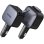 Ugreen Cargador De Coche 90w Con Cable Usb-c Retráctil 70 Cm, 3 Puertos (usb-c + Usb-c + Usb-a) Pd 3.0, Qc 3.0, Pps, Afc Y Fcp Para Carga Rápida Simultánea