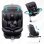 Babyauto Aitana Gris Antracita Silla De Coche I-size 0-36 Kg Con Isofix Y Giro 360°