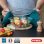 Pyrex Classic Cazuela Redonda De Vidrio Borosilicato 2,1 L Con Tapa, 20 Cm. Resistente Al Calor -40 °c A 350 °c, Asas Ergonómicas, Apta Para Horno Microondas Y Lavavajillas