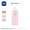 Mam Easy Active Biberón 330 Ml Berry, Etapa 2, Tetina Skinsoft Silicona Caudal Rápido 3, Cuello Ancho Y Tapa Anti-desgote Transparente