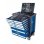 Scheppach Tw1100 Carro De Herramientas Para Taller Azul De Acero Con 7 Cajones Bloqueables, 4 Ruedas (2 Con Freno), Inserciones De Espuma Y Set 70 Piezas