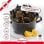 Thekitchenette Olla Para Mejillones De Esmaltado Negro 2,7 L Con Tapa Reversible, Compatible Con Placas De Inducción, Apta Para Lavavajillas
