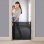 Barrière de Sécurité Ingenuity Thruway 52w Rétractable Auto-Fermeture 132 cm Noir