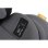 Chicco Unico Evo Silla Coche Convertible I-size 360° 40-150 Cm Gris/negro Con Isofix Y Top Tether, 5 Reclinaciones Y Reductor Recién Nacido
