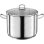 Gsw Traiteur Jumbo 30 Cm 17 L Cazo/olla De Acero Inoxidable Para Inducción, Base Encapsulada, Asas Aislantes Ergonómicas Y Tapa De Vidrio Con Salida De Vapor