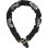 Abus Granit 1480/180 Candado De Cadena Para Moto 14 Mm, Cilindro Xplus Y Funda Textil Protectora, Cierre Directo, Nivel De Seguridad 6, 2 Llaves, 180 Cm